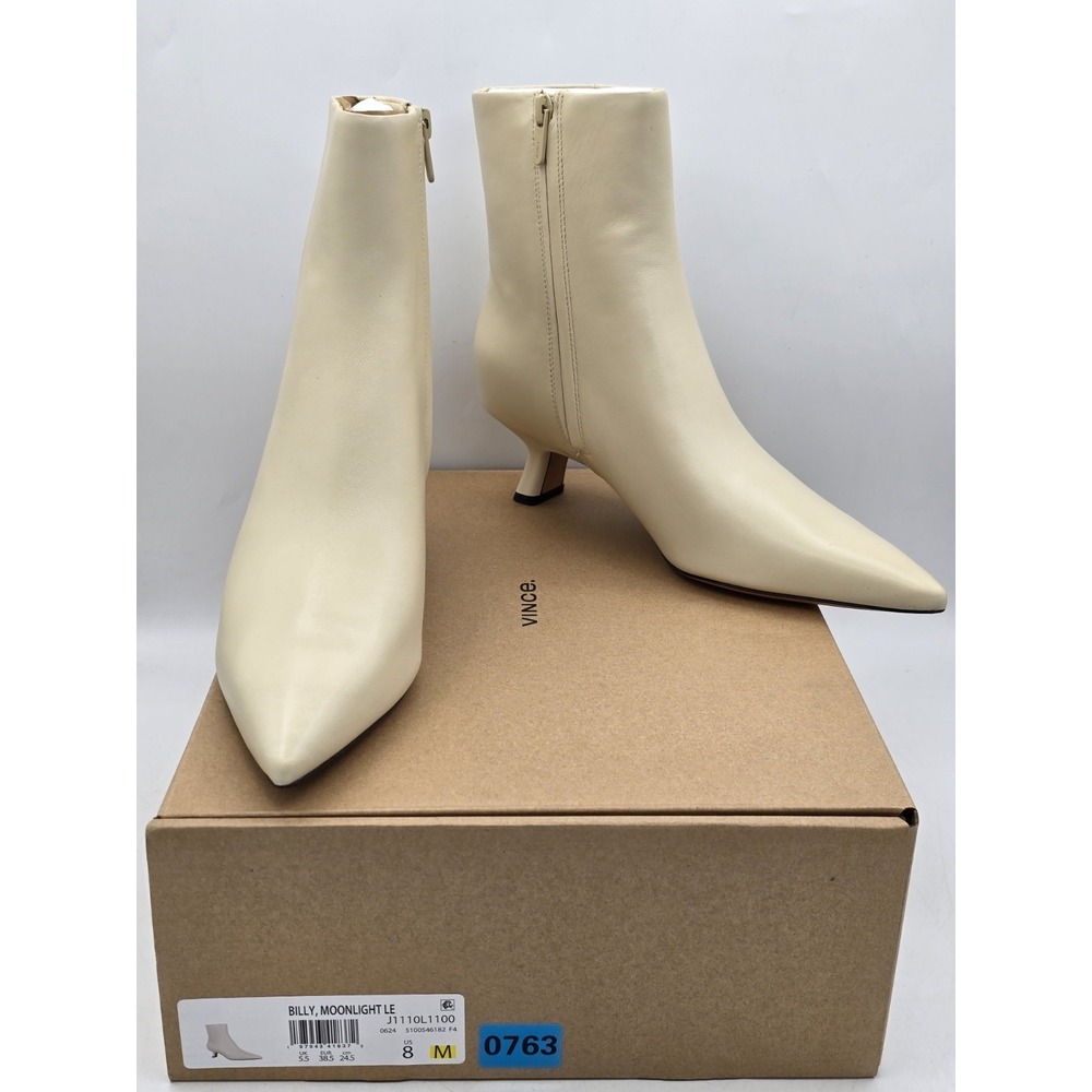 NIB Vince Women's Billy Ankle Boots‎ - Color  Moonlight - Size 8M